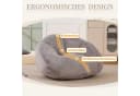 REDOM Sitzsack Einzelsofa weicher Sitz Memory-Schaum Bild 5