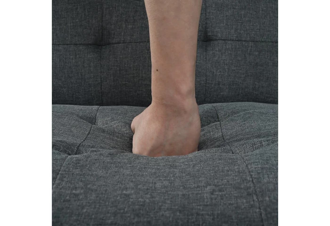 REDOM Schlafsofa mit verstellbarer Rückenlehne Braun - Bild 5