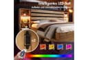 REDOM Holzbett mit LED-Beleuchtung, USB-Anschlüssen & Stauraum Bild 5