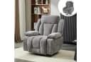 REDOM Relaxsessel mit Hebefunktion und Massage Grau Bild 1