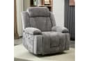REDOM Relaxsessel mit Hebefunktion und Massage Grau Bild 2