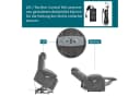 REDOM Relaxsessel mit Hebefunktion und Massage Grau Bild 4