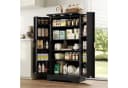 REDOM Sideboard Modern Weiß mit LED-Sensorlicht Bild 2