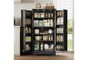 REDOM Sideboard Modern Weiß mit LED-Sensorlicht Bild 4