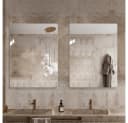REDOM Spiegel Bathroom Rahmenlos Silber 80x60cm Bild 2