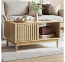 REDOM Couchtisch mit Stauraum Eiche Mid-Century Bild 2