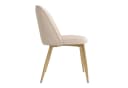 REDOM Esszimmerstuhl 2er-Set Beige Gold Samt Metall Bild 5