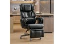 REDOM Bürostuhl Relaxsessel Schwarz mit Massage & Heizfunktion Bild 2