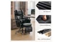 REDOM Bürostuhl Relaxsessel Schwarz mit Massage & Heizfunktion Bild 3