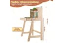 REDOM Höhenverstellbarer Kinderschreibtisch Massivholz mit Schublade Bild 4