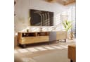 HAUSS SPOLE TV-Schrank 180 cm Holzfarbe Schwarz Bild 1