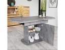 HAUSS SPOLE Ausziehbarer Esstisch 110-130 cm Grau Bild 2
