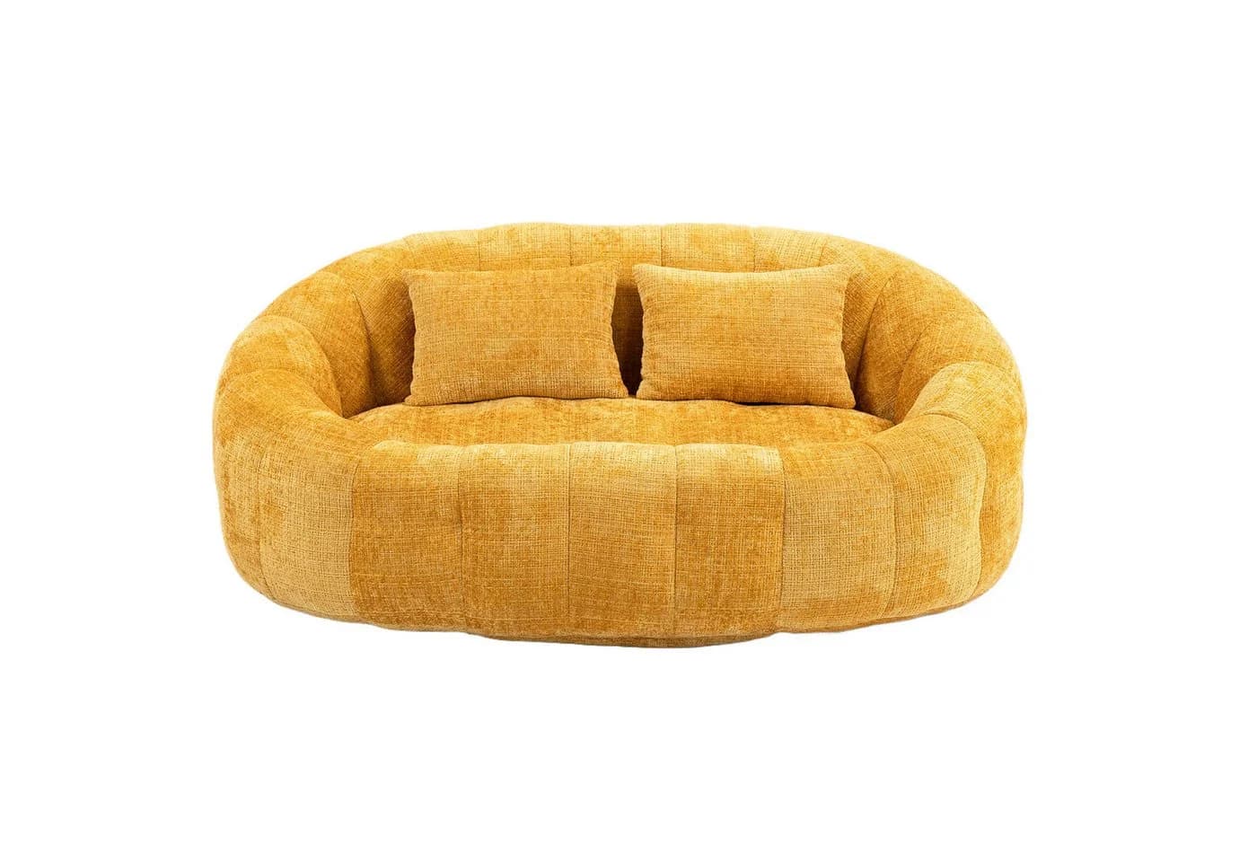 HAUSS SPOLE Schlafsofa mit 2 Kissen - Chenille Memory-Schaum