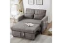 HAUSS SPOLE Schlafsofa Grau Zweisitzer mit Schlaffunktion Bild 2