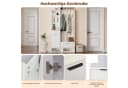 HAUSS SPOLE Garderoben-Set mit Schuhbank, 100 cm breit, 8 Haken, Kippschutz Bild 5