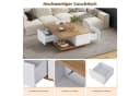 HAUSS SPOLE Couchtisch mit Schubladen Hochglanz-Sofatisch Wohnzimmertisch Bild 4