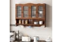 HAUSS SPOLE Hängeschrank 90cm Küchenschrank Badzimmerschrank Braun Bild 3