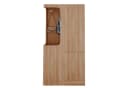 HAUSS SPOLE Kleiderschrank Weiß/Holz mit 4 Schubladen Bild 4