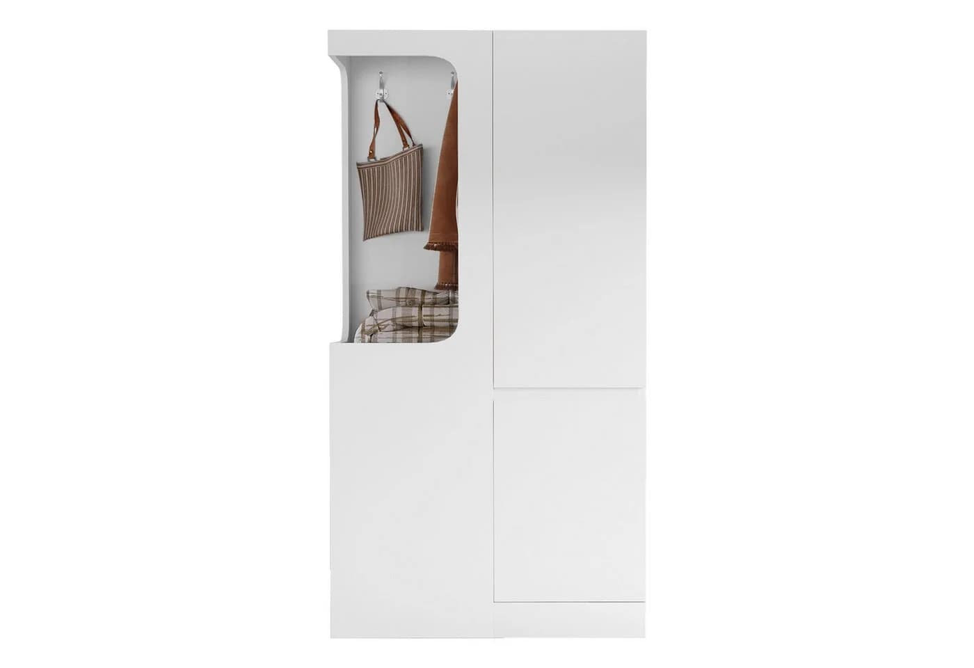 HAUSS SPOLE Kleiderschrank mit Schubladen Weiß - Bild 4