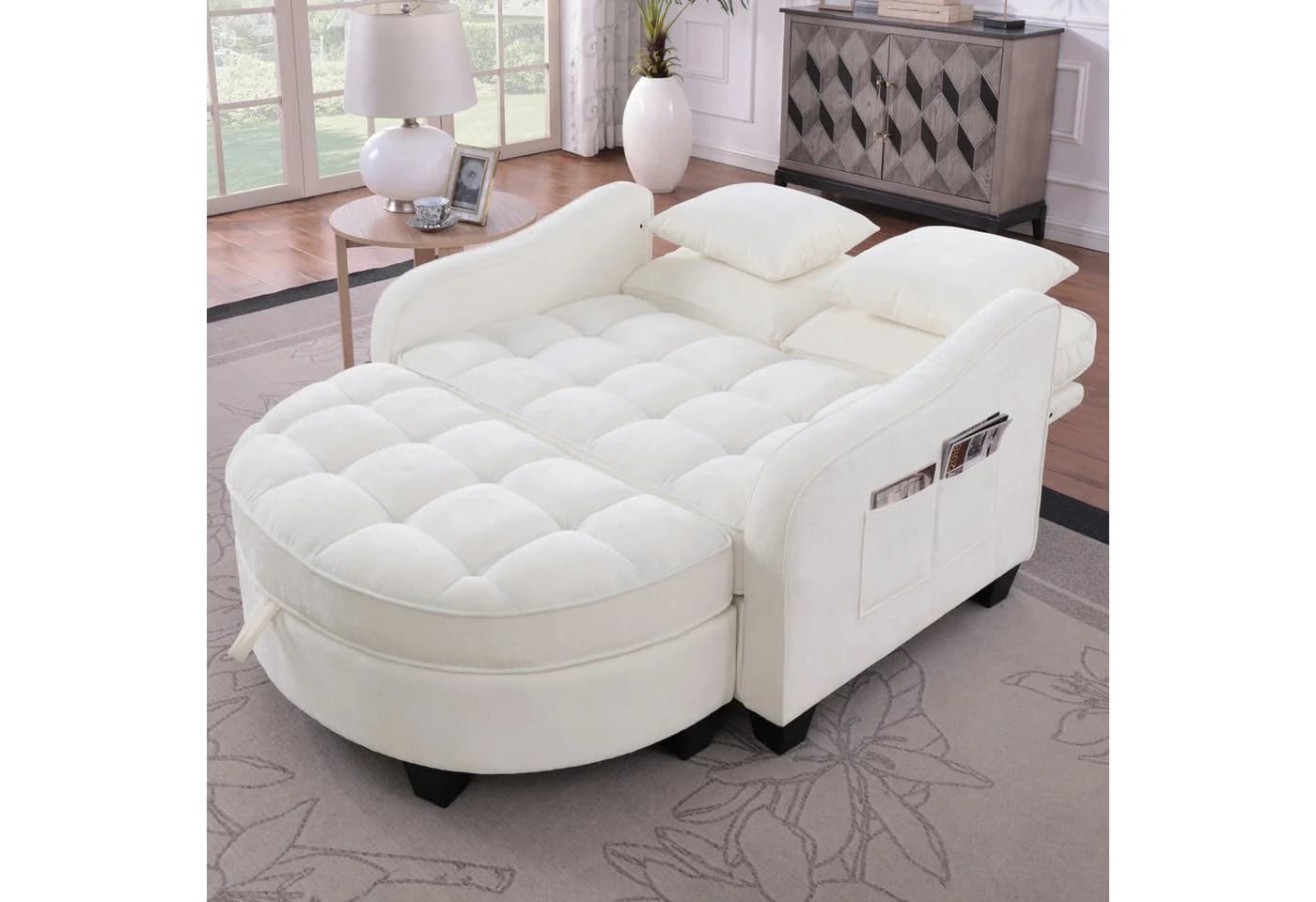 HAUSS SPOLE Schlafsofa Multifunktional Beige - Bild 3