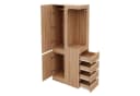 HAUSS SPOLE Kleiderschrank mit 4 Schubladen und Hängefach Weiß Bild 5