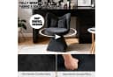 HAUSS SPOLE Relaxsessel Schwarz Chenille-Velours mit Drehfunktion Bild 4