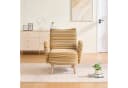 HAUSS SPOLE Relaxsessel Modern Gelb mit Seitentaschen Bild 1