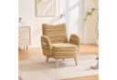HAUSS SPOLE Relaxsessel Modern Gelb mit Seitentaschen Bild 2