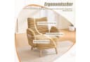 HAUSS SPOLE Relaxsessel Modern Gelb mit Seitentaschen Bild 5