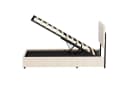HAUSS SPOLE Polsterbett Beige mit Bettkasten und Samtbezug Bild 5