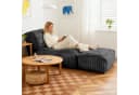 HAUSS SPOLE Chaiselongue Dunkelgrau 3-Zonen-Stützung Bild 2