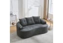 HAUSS SPOLE Loungesofa Grau Chenille Zweisitzer Bild 2