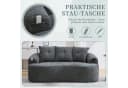 HAUSS SPOLE Loungesofa Grau Chenille Zweisitzer Bild 5