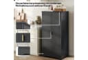 HAUSS SPOLE Highboard mit LED-Sensorlicht Schwarz Bild 5