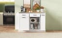HAUSS SPOLE Sideboard Weiß mit Mülleimerfach und Schubladen Bild 5