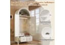 HAUSS SPOLE Kleiderschrank Bogenform Weiß Landhausstil Bild 5