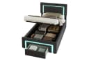 HAUSS SPOLE Polsterbett 90x200 mit LED und Stauraum Bild 5