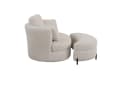 HAUSS SPOLE Drehsessel Sherpa Beige 360° Drehfunktion Bild 4