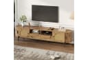 HAUSS SPOLE TV-Schrank Oval mit Rattanfronten und Schubladen Bild 2