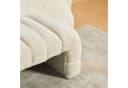HAUSS SPOLE Polsterbank Beige Chenille Rillenpolsterung Massivholz Bild 5