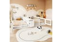HAUSS SPOLE Kinderbett 90x200 Weiß mit Stauraum und Sicherheitsgitter Bild 2