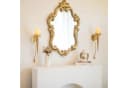 LuxusKollektion Wandkerzenhalter Gold Metall 43 cm Bild 1