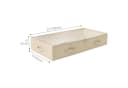 LuxusKollektion Unterbettkommode Aufbewahrungsbox Beige Bild 1