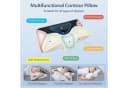LuxusKollektion Nackenkissen Memory Foam Schwarz Orthopädisch Bild 1