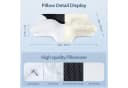 LuxusKollektion Nackenkissen Memory Foam Schwarz Orthopädisch Bild 4