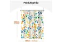 LuxusKollektion Duschvorhang Bunter Baum Polyester 180x200cm Bild 1