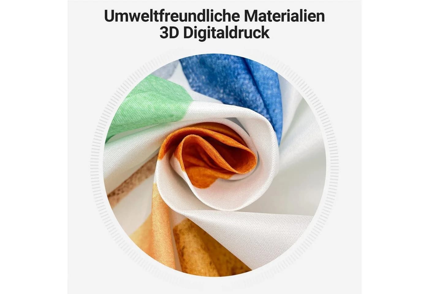 LuxusKollektion Duschvorhang Bunter Baum Polyester 180x200cm - Bild 4