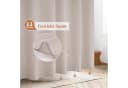 LuxusKollektion Duschvorhang Sandfarben Wasserdicht Polyester Bild 3