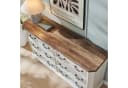 LuxusKollektion Kommode 6 Schubladen Landhausstil Antik Weiß Bild 5