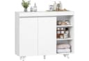LuxusKollektion Badkommode 2 Türen 3 Ablagen Weiß Modern Bild 2